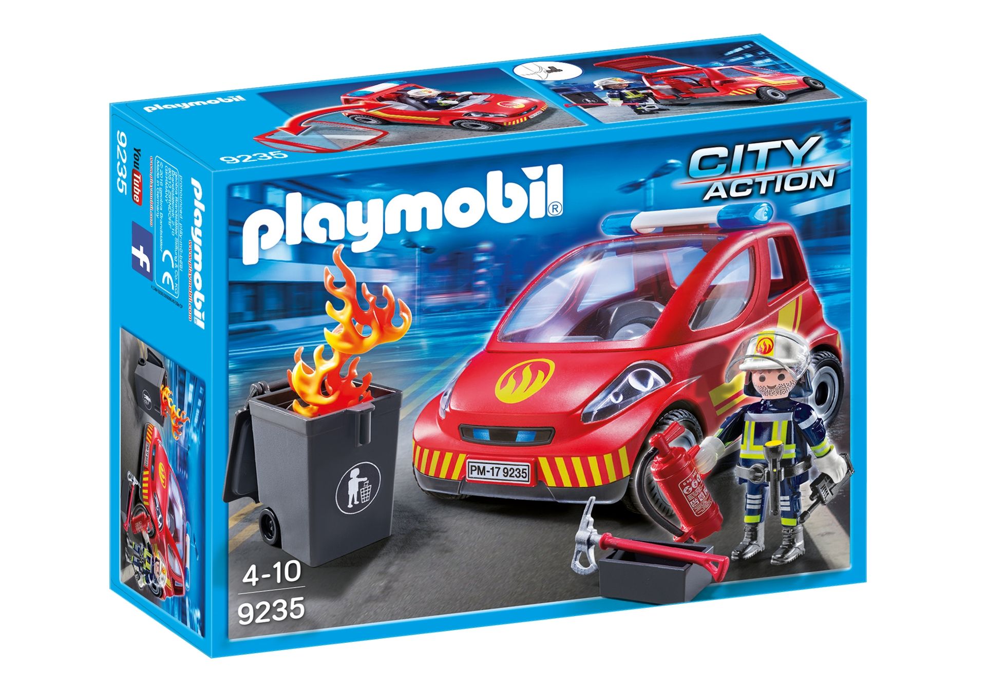 Straż pożarna PLAYMOBIL Samochód strażacki 9235
