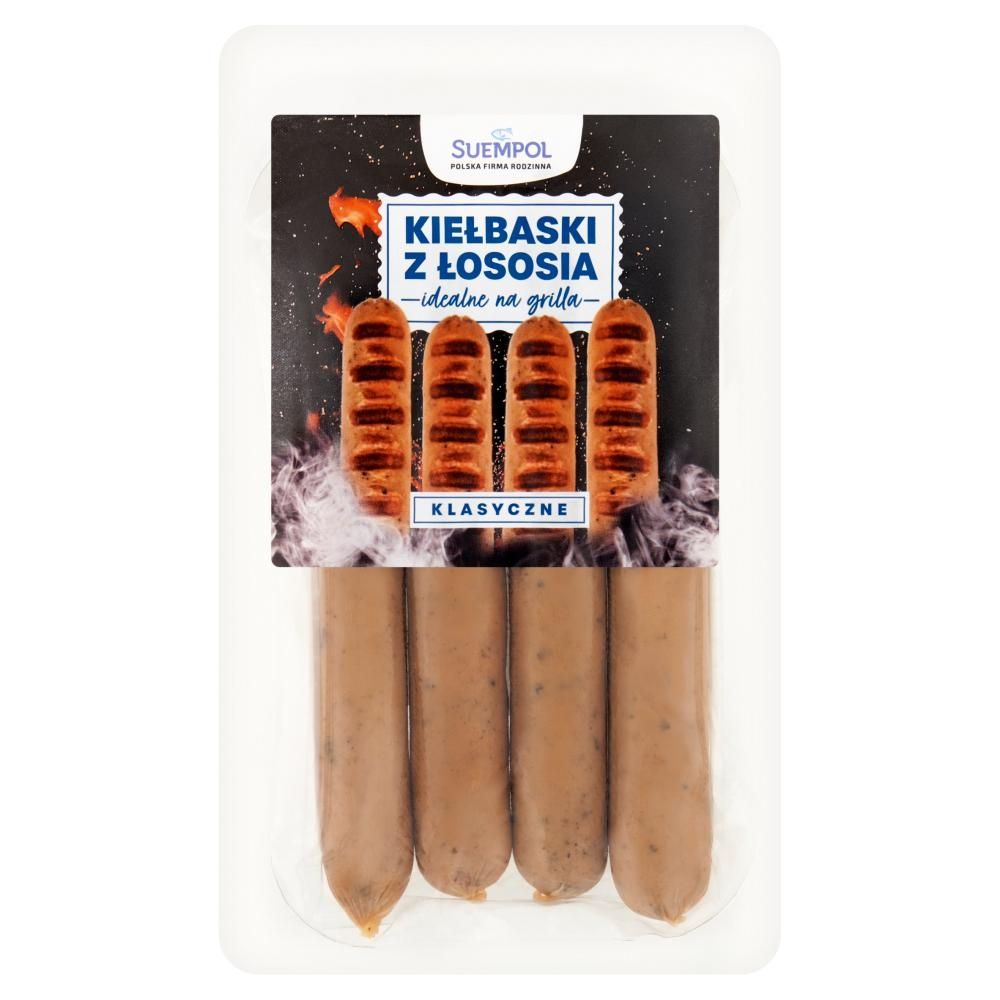 Suempol Kiełbaski z łososia klasyczne 250 g