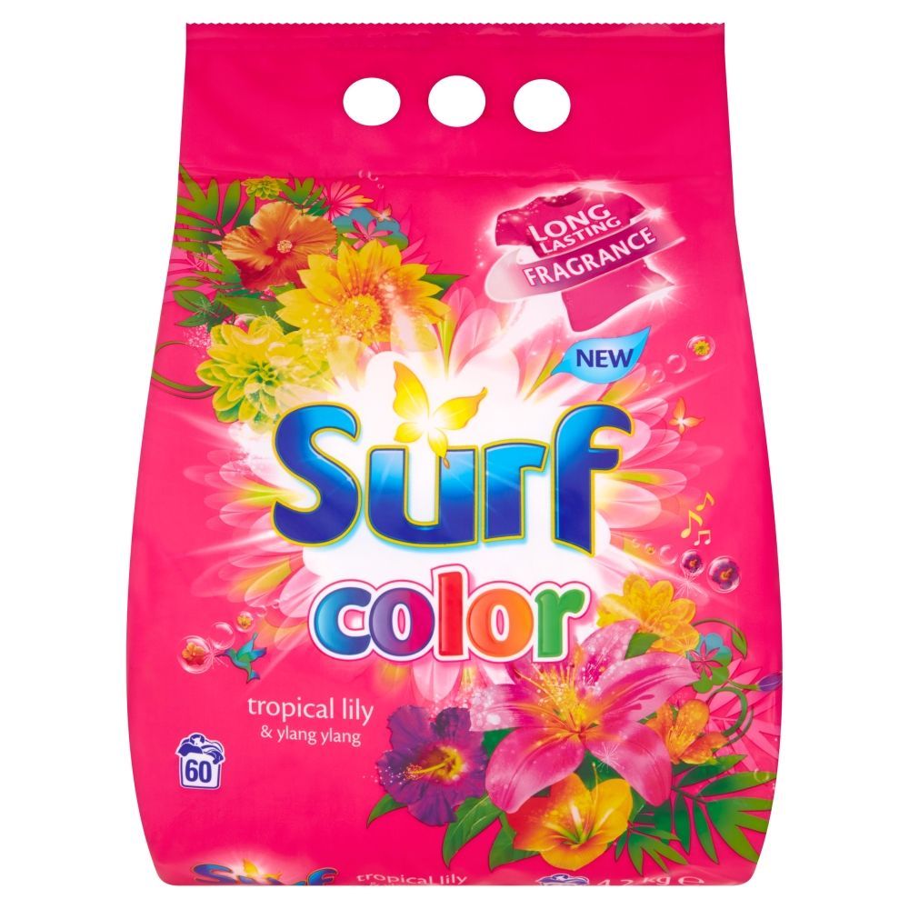 Surf Color Tropical Lily & Ylang Ylang Proszek do prania 4,2 kg (60 prań)