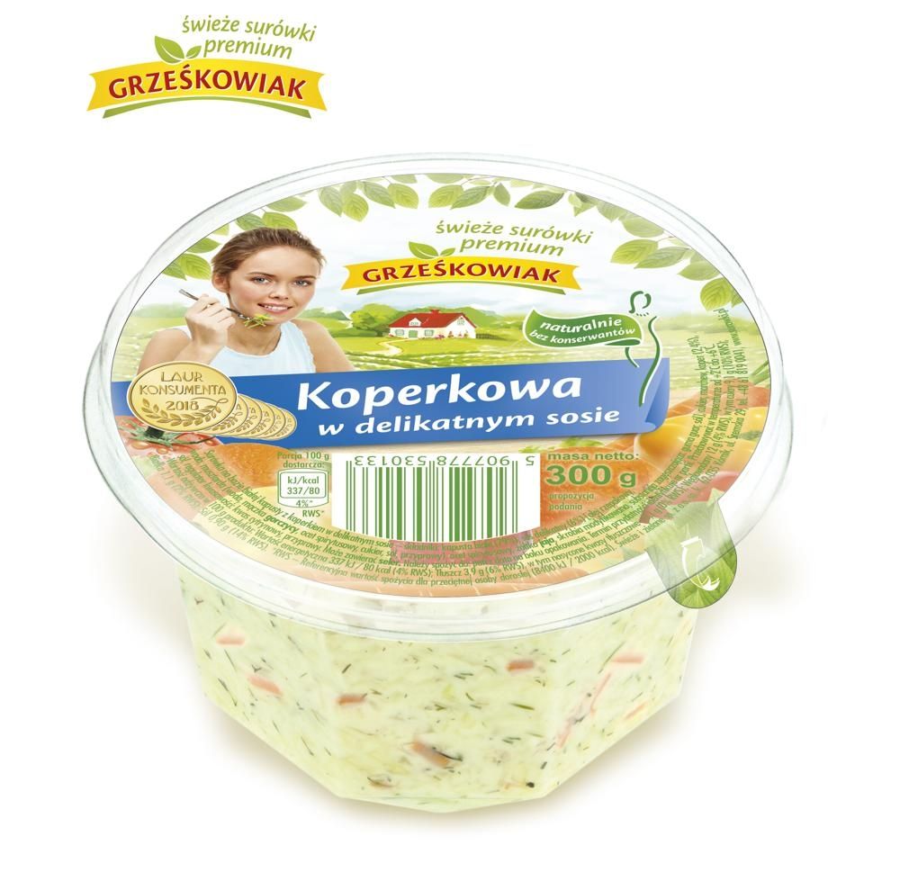 Surówka koperkowa w delikatnym sosie 300 g