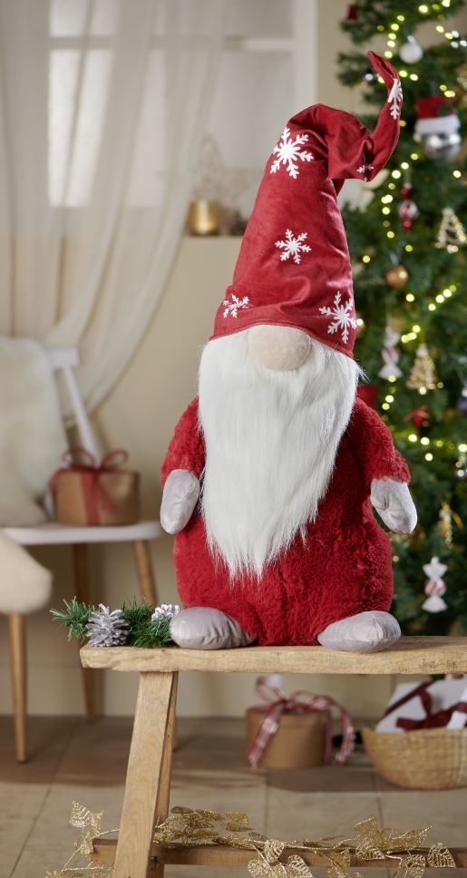 Świąteczny Skrzat Dekoracyjny Figurka 105 cm