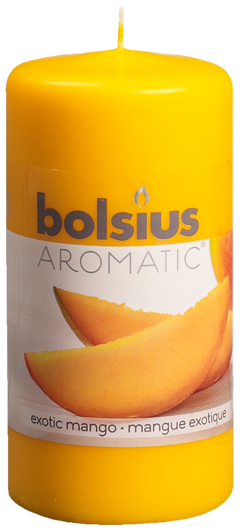 Świeca zapachowa BOLSIUS Świeca pieńkowa 120/60 Mango 103626640110
