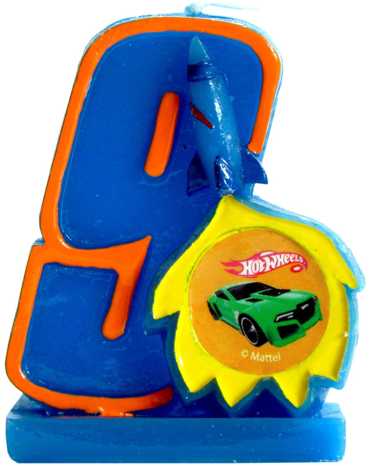 Świeczka ARPEX Hot Wheels nr. 9 - 1 szt. DY0043(9)HW
