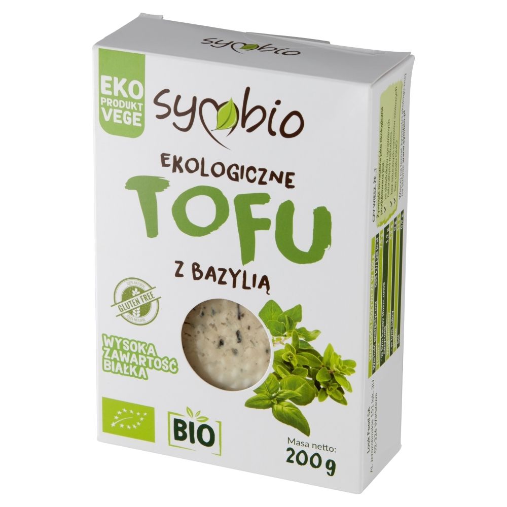 Symbio Ekologiczne tofu z bazylią 200 g