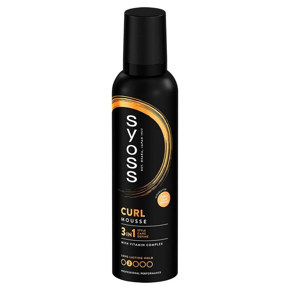 Syoss Curl Control Pianka do włosów kręconych zapobiegająca puszeniu 250 ml