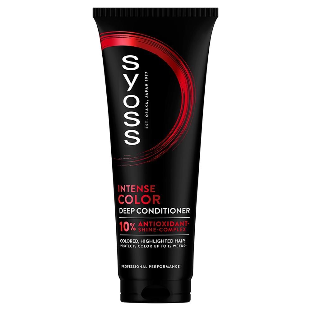 Syoss Intense Color Intensywna odżywka z 10 % antyoksydacyjnym kompleksem nabłyszczającym 250 ml