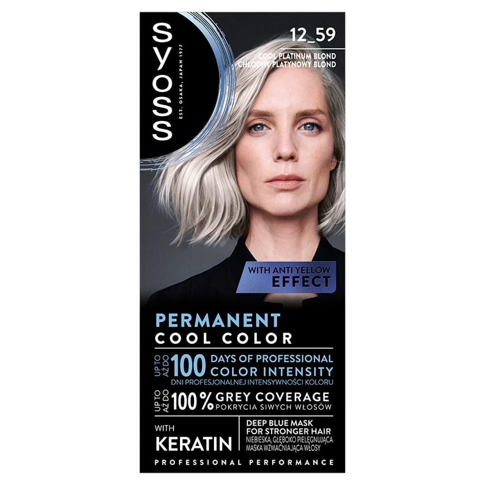 Syoss Krem koloryzujący 12_59 chłodny platynowy blond