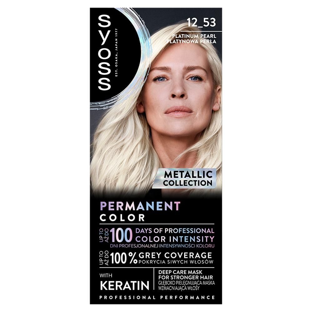 Syoss Metallic Collection Krem koloryzujący 12_53 platynowa perła