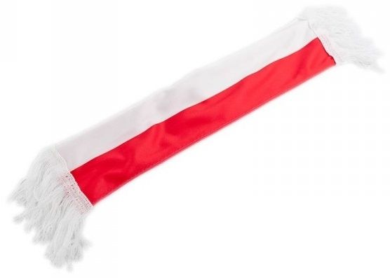 Szalik kibica BOTTARI Szalik kibica 35 x 9 cm Polska z przyssawką