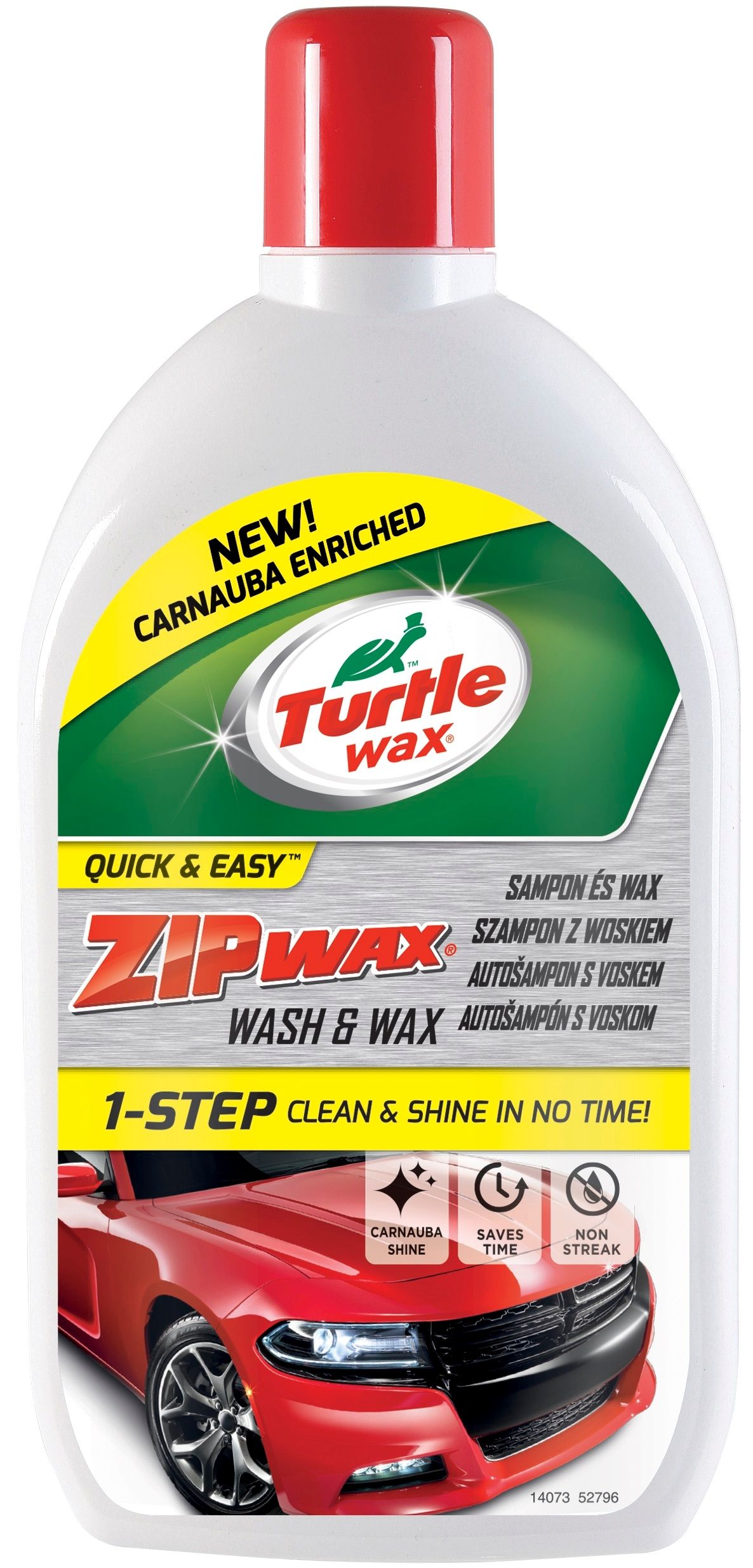 Szampon z woskiem TURTLE WAX Zip wax szampon z woskiem 1 l KTM 70-182
