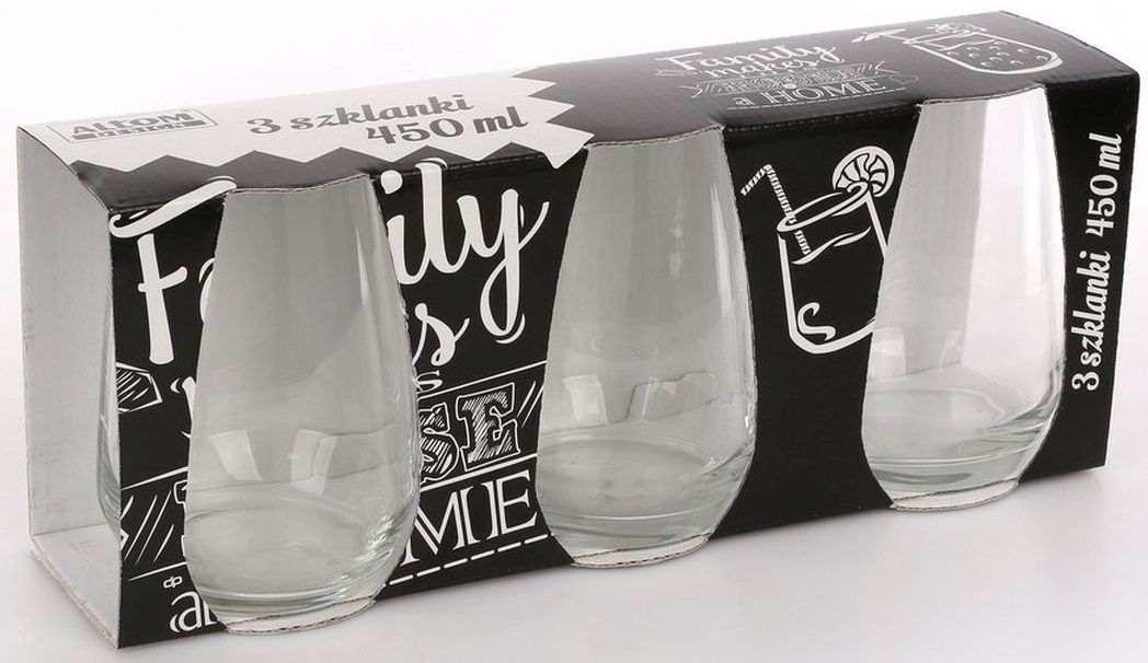 Szklanka ALTOM Family Home 450 ml 3 szt. 0103007367