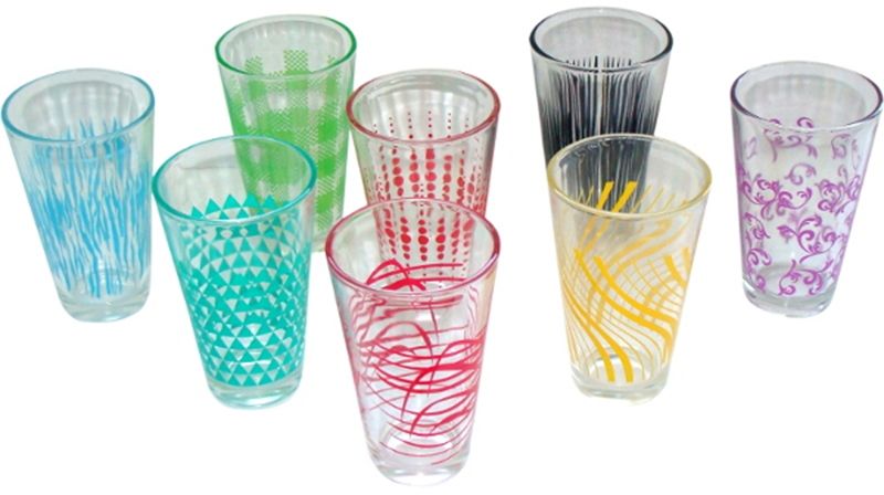Szklanka STALMAN Do napojów 310 ml (mix) SLN-FRG004