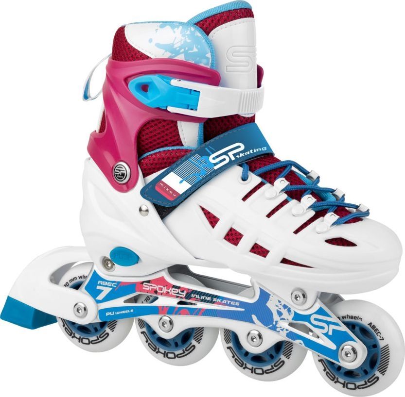 Szybkie rolki regulowane Mizou Spokey 31-34 ABEC-7
