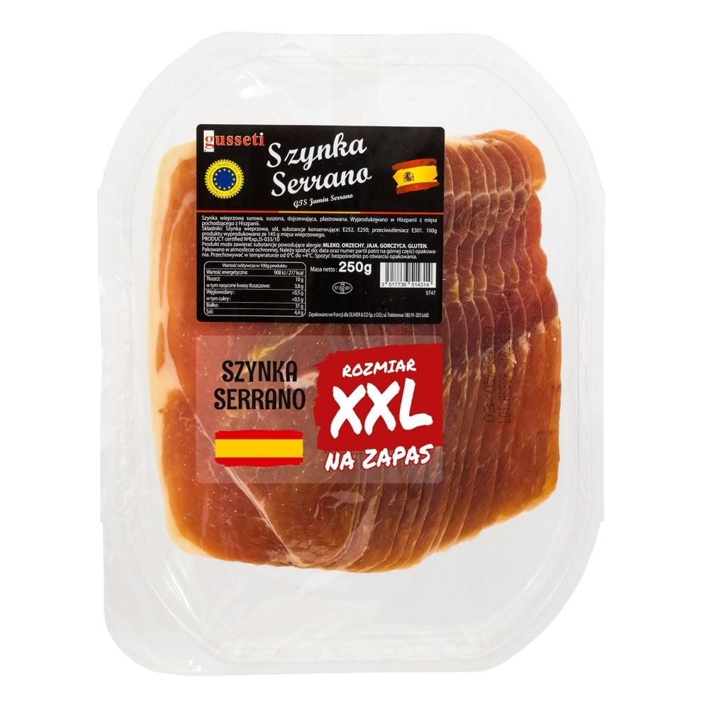Szynka Serrano 250g