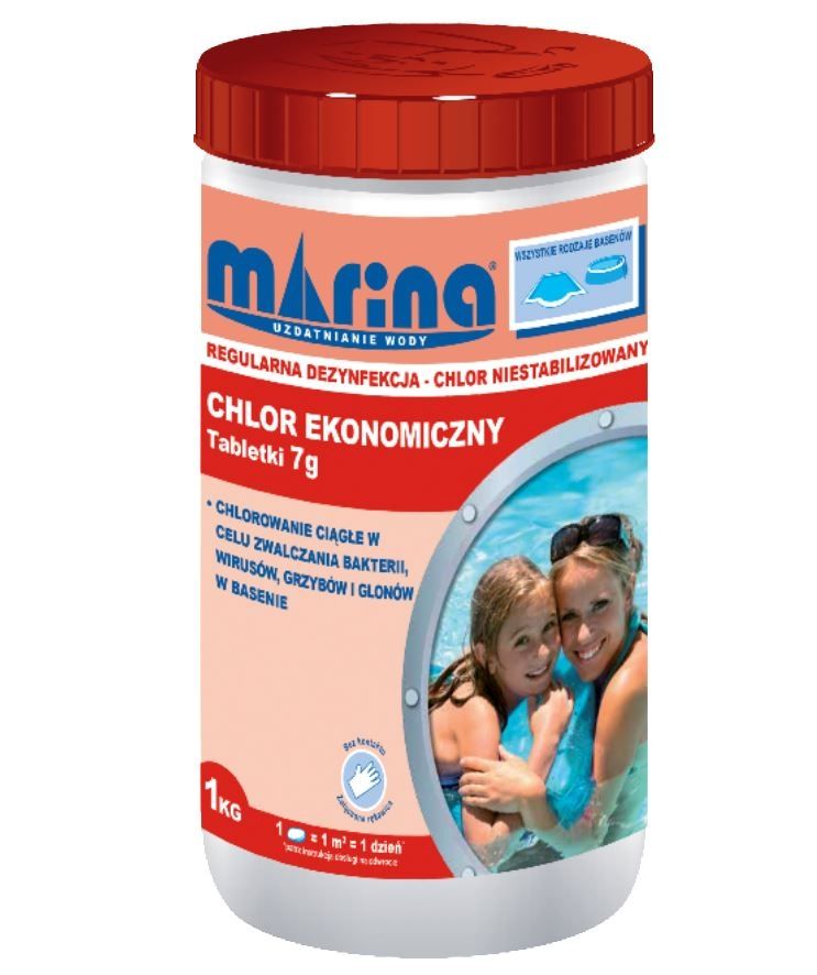 Tabletki Chlor ekonomiczny 1 kg