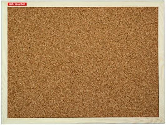 Tablica korkowa MEMOBOARDS TC75 w ramie drewnianej 700x500