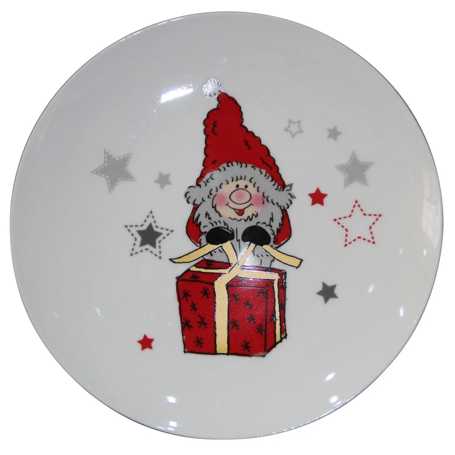 Talerz deserowy ALTOM DESIGN Skrzaty 20 cm 01010031452