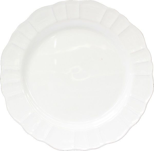 Talerz deserowy CARREFOUR Deserowy Romantic Biały 1191730