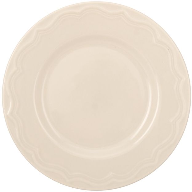 Talerz deserowy FLORENTYNA Rustico 20 cm Ecru 2T8620