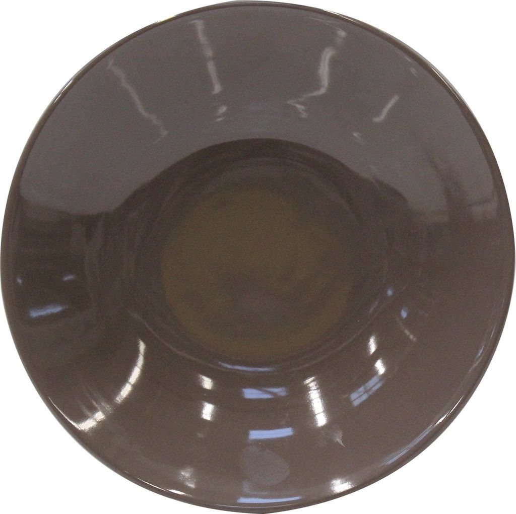 Talerz głęboki CARREFOUR Głęboki 20 cm Ciemno-szary HO116953