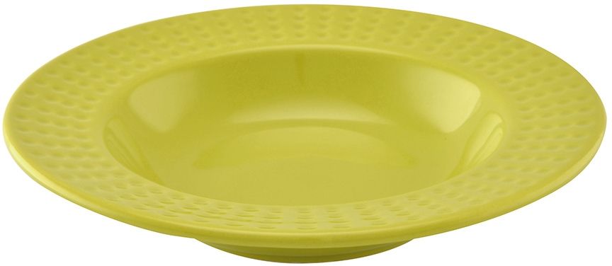 Talerz głęboki FLORENTYNA Spring 22 cm Zielony 2T0318