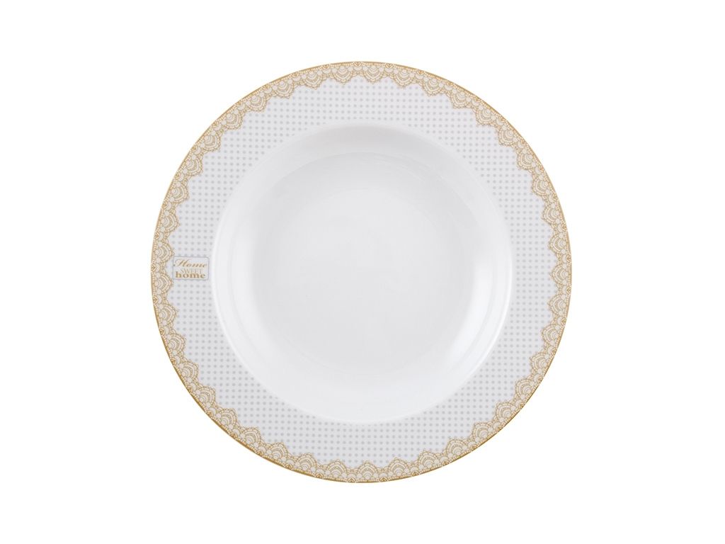 Talerz głęboki FLORENTYNA Sweet Home 22 cm Kropki 2T7003