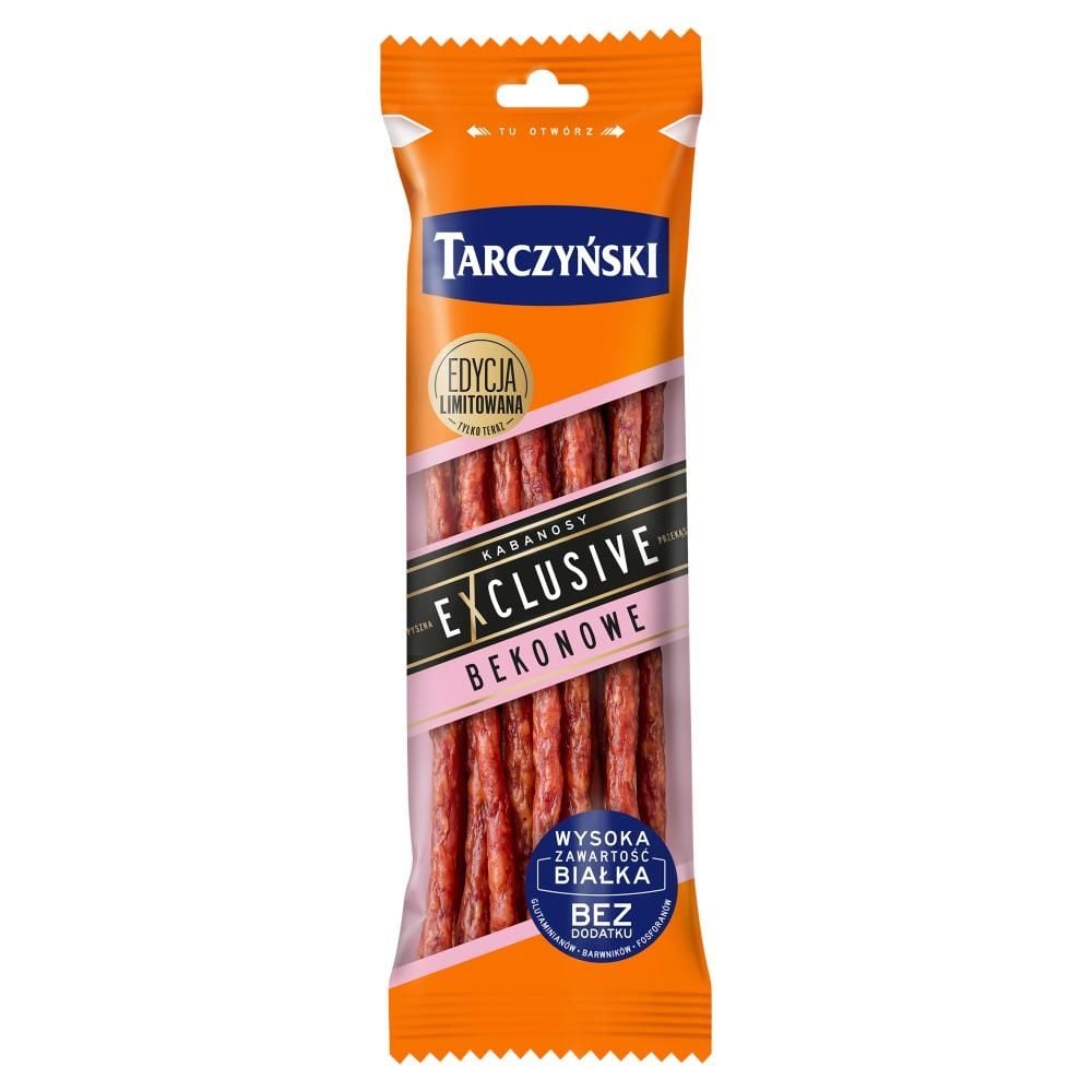Tarczyński Kabanosy Exclusive bekonowe 90 g