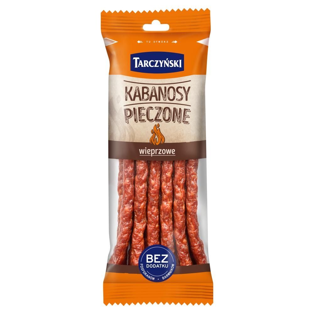 Tarczyński Kabanosy pieczone wieprzowe 230 g