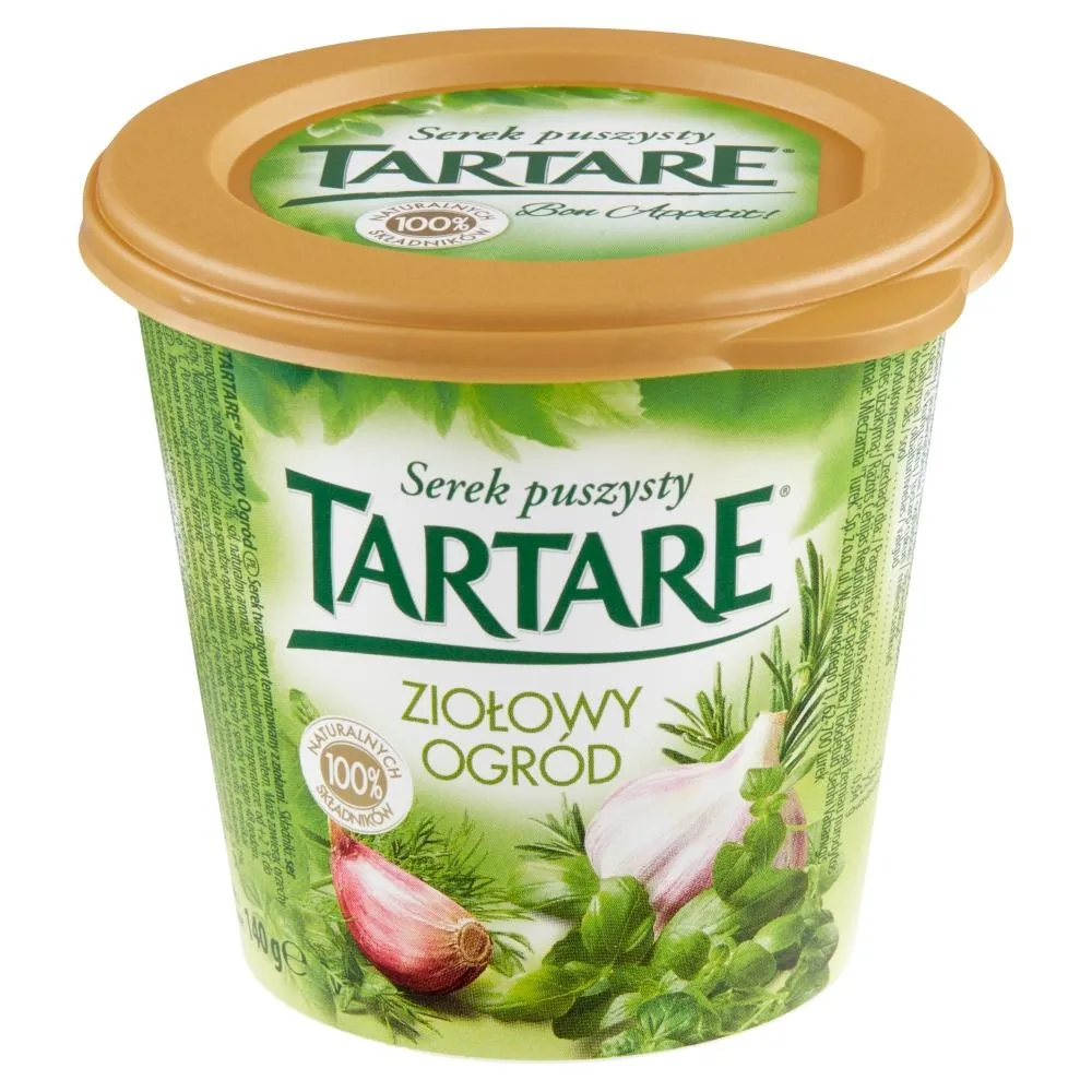 Tartare Serek puszysty ziołowy ogród 140 g