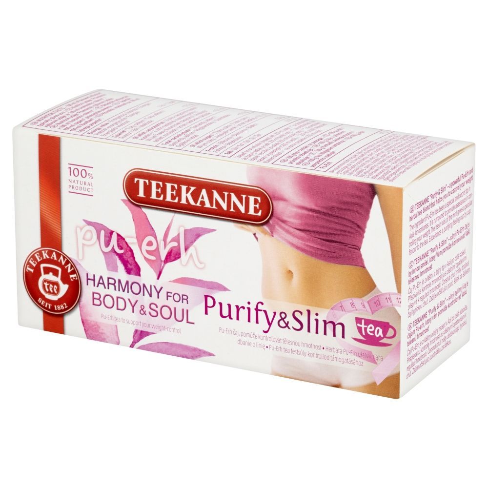 Teekanne Harmony for Body & Soul Purify & Slim Herbata Pu-Erh 32 g (20 torebek)