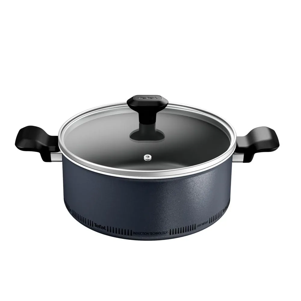 TEFAL GARNEK Z POKRYWKĄ SO'LIGHT 24 CM