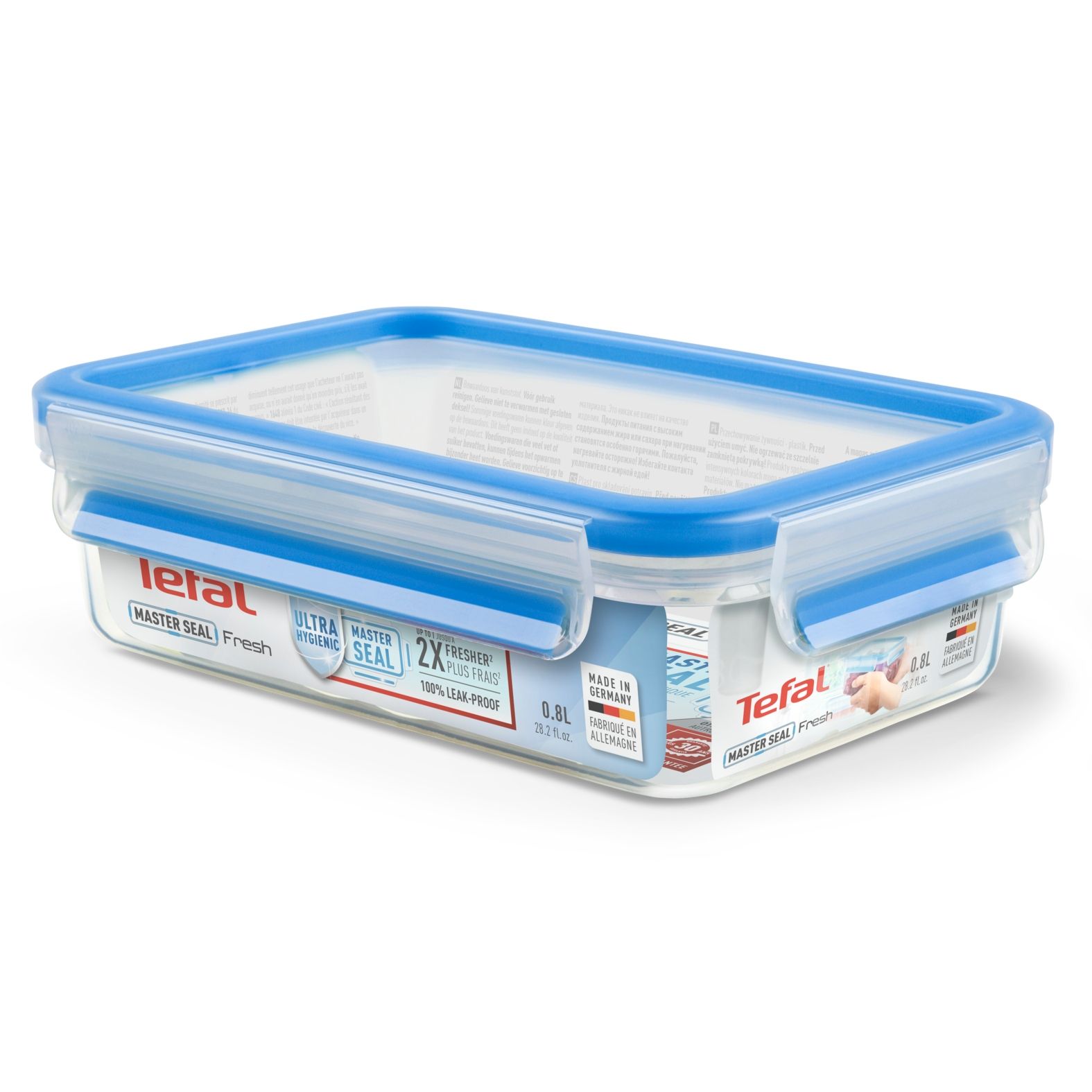 TEFAL POJEMNIK  PROSTOKĄTNY MasterSeal 0,80L