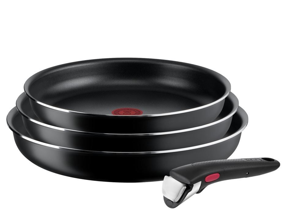 TEFAL ZESTAW PATELNI INGENIO BLACK 22/24/26CM