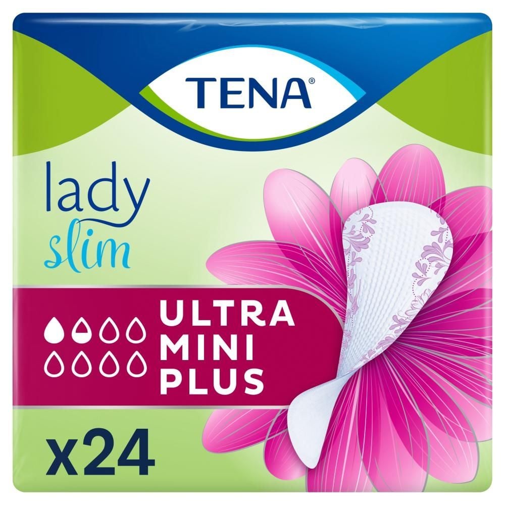 TENA Lady Slim Ultra Mini Plus Specjalistyczne wkładki 24 sztuk