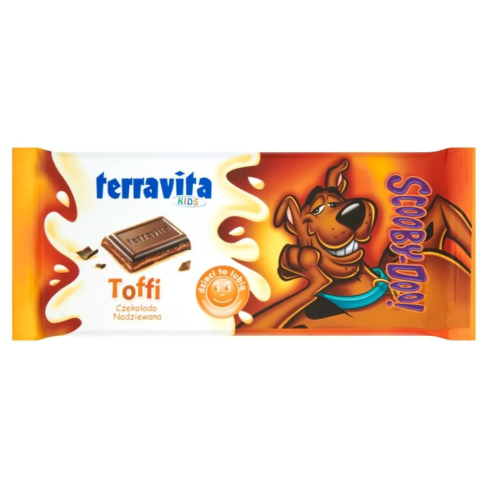 Terravita Kids Scooby-Doo Toffi Czekolada nadziewana 100 g