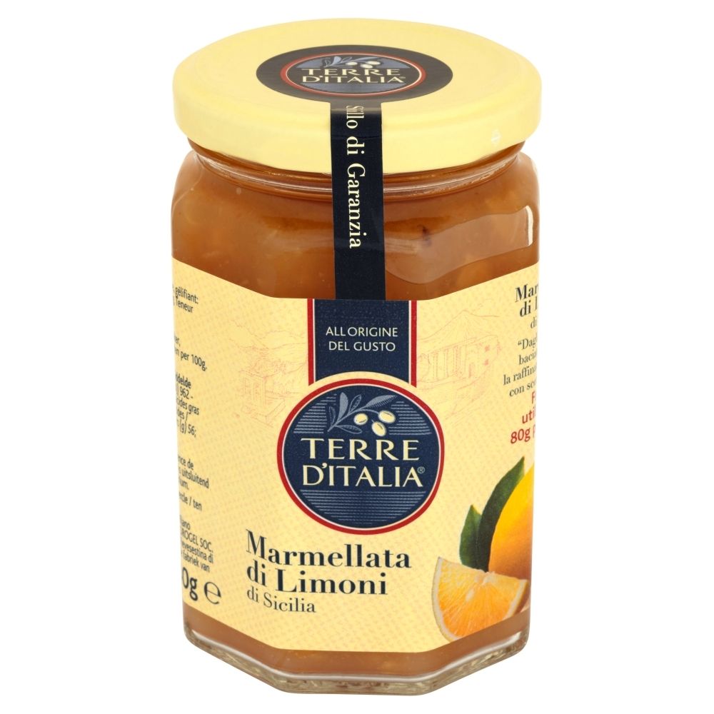 Terre d'Italia Produkt owocowy do smarowania z cytryn sycylijskich 340 g