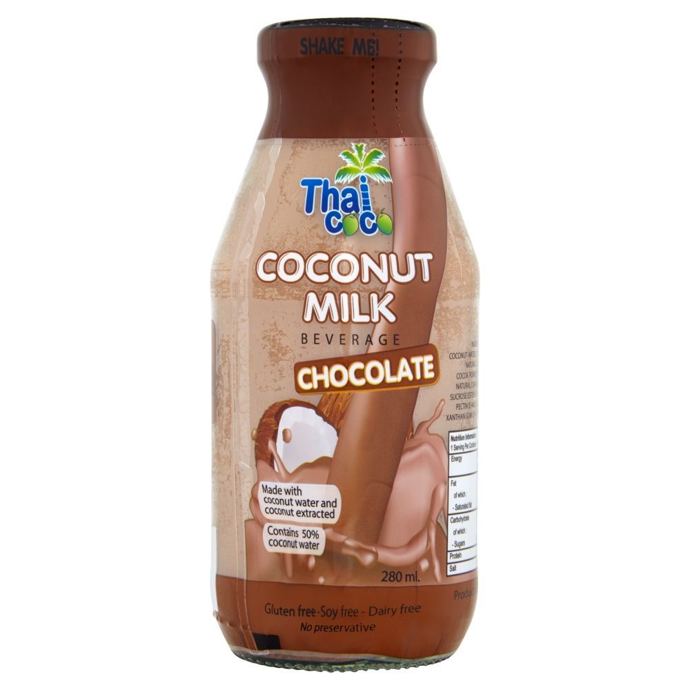 Thai Coco Mleczko kokosowe o smaku czekolady 280 ml