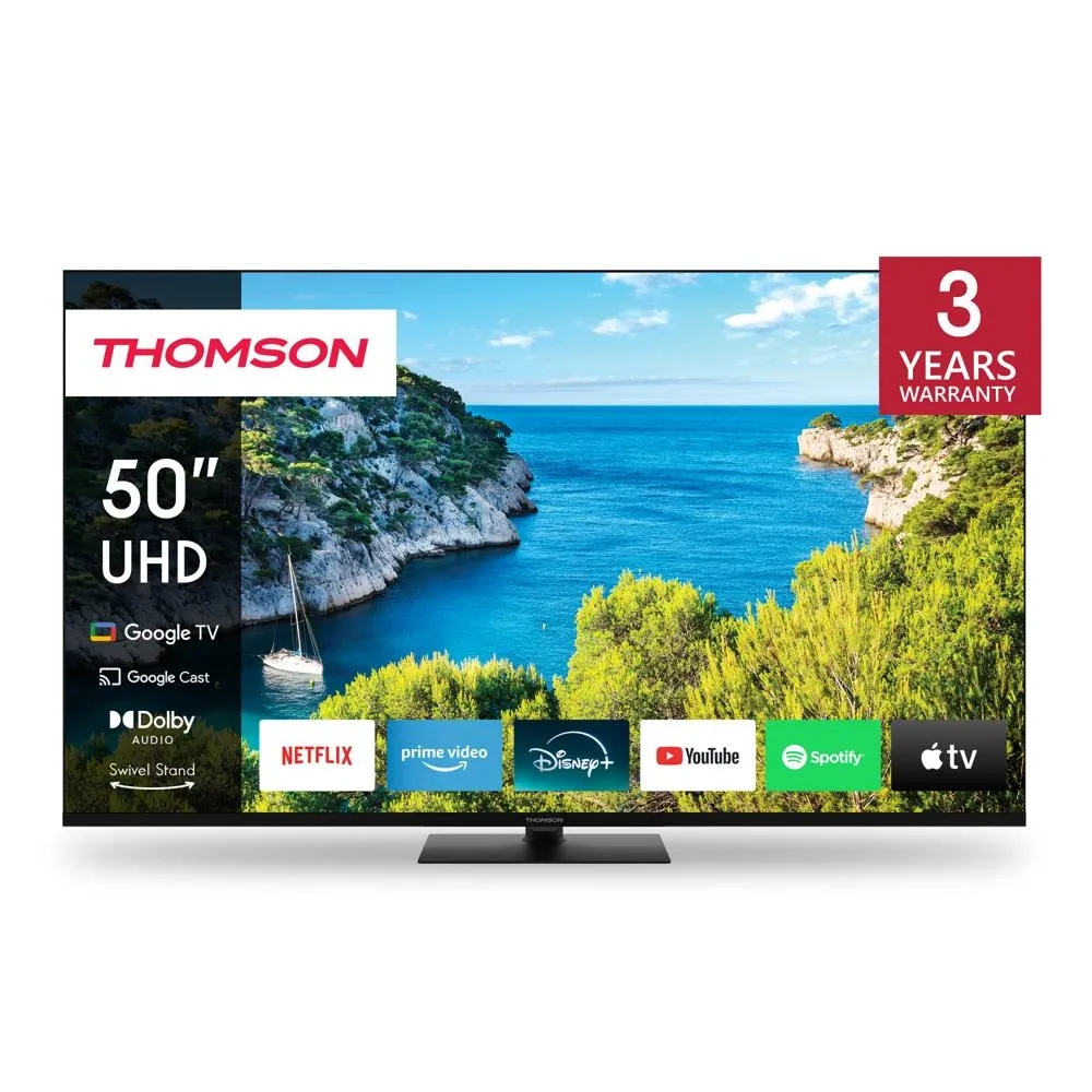 THOMSON Telewizor 50UG5C14 – 50 cali, 4K UHD, Google TV