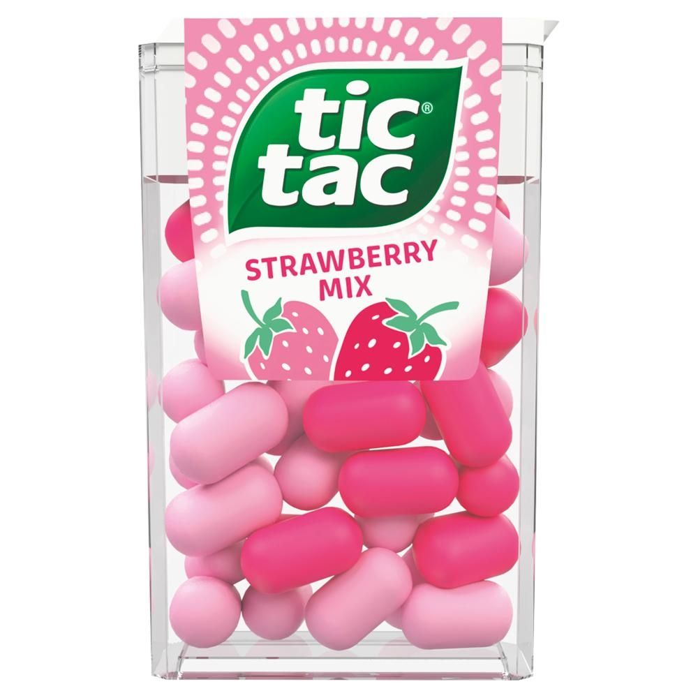 Tic Tac Drażetki o smaku truskawki 18 g