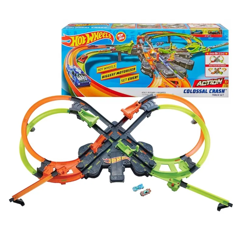 Tor HOT WHEELS Kolosalna kraksa Zestaw GFH87