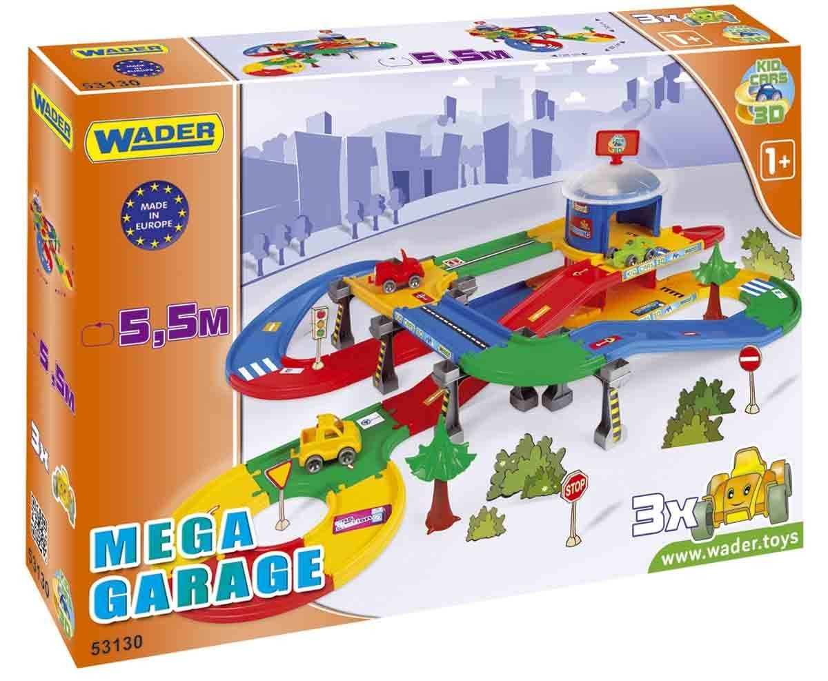 Tor WADER Kid Card 3D - Garaż z trasą 5.5 m