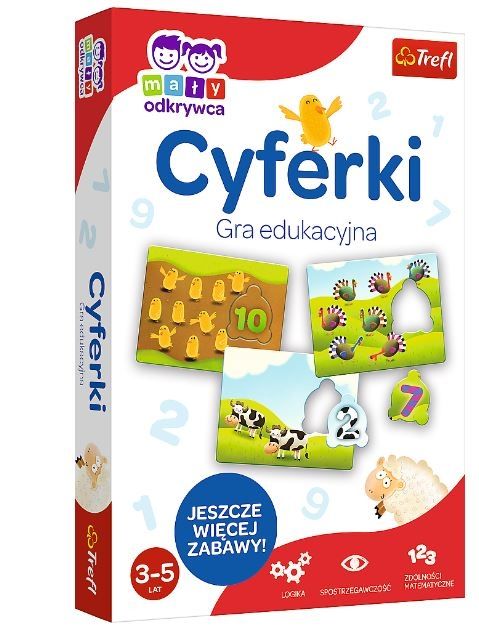 Trefl Gra Cyferki / Mały Odkrywca 01946