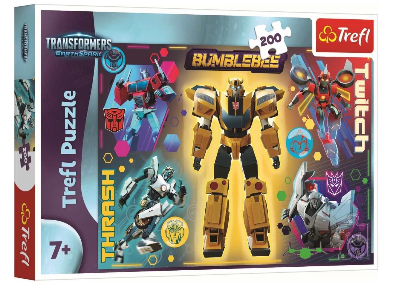Trefl Puzzle 200 Drużyna Transformers