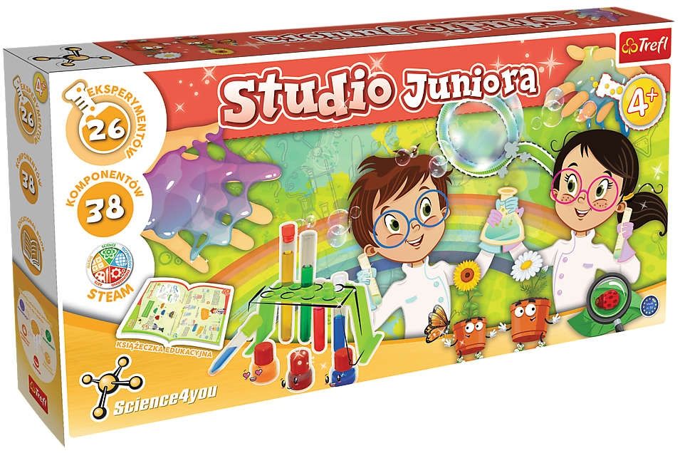 Trefl Science4you Studio Juniora Mega Set - zestaw eksperymentów