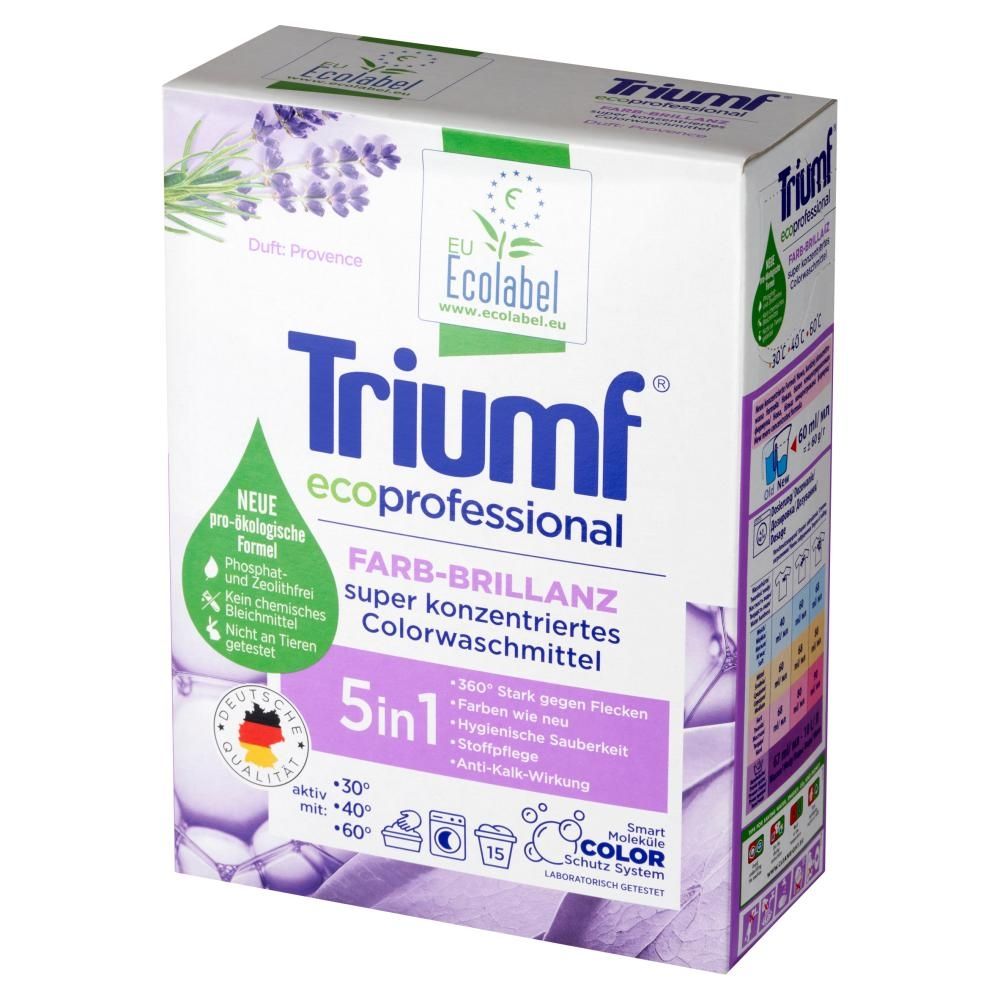 Triumf Skoncentrowany proszek do prania tkanin kolorowych 900 g (15 prań)