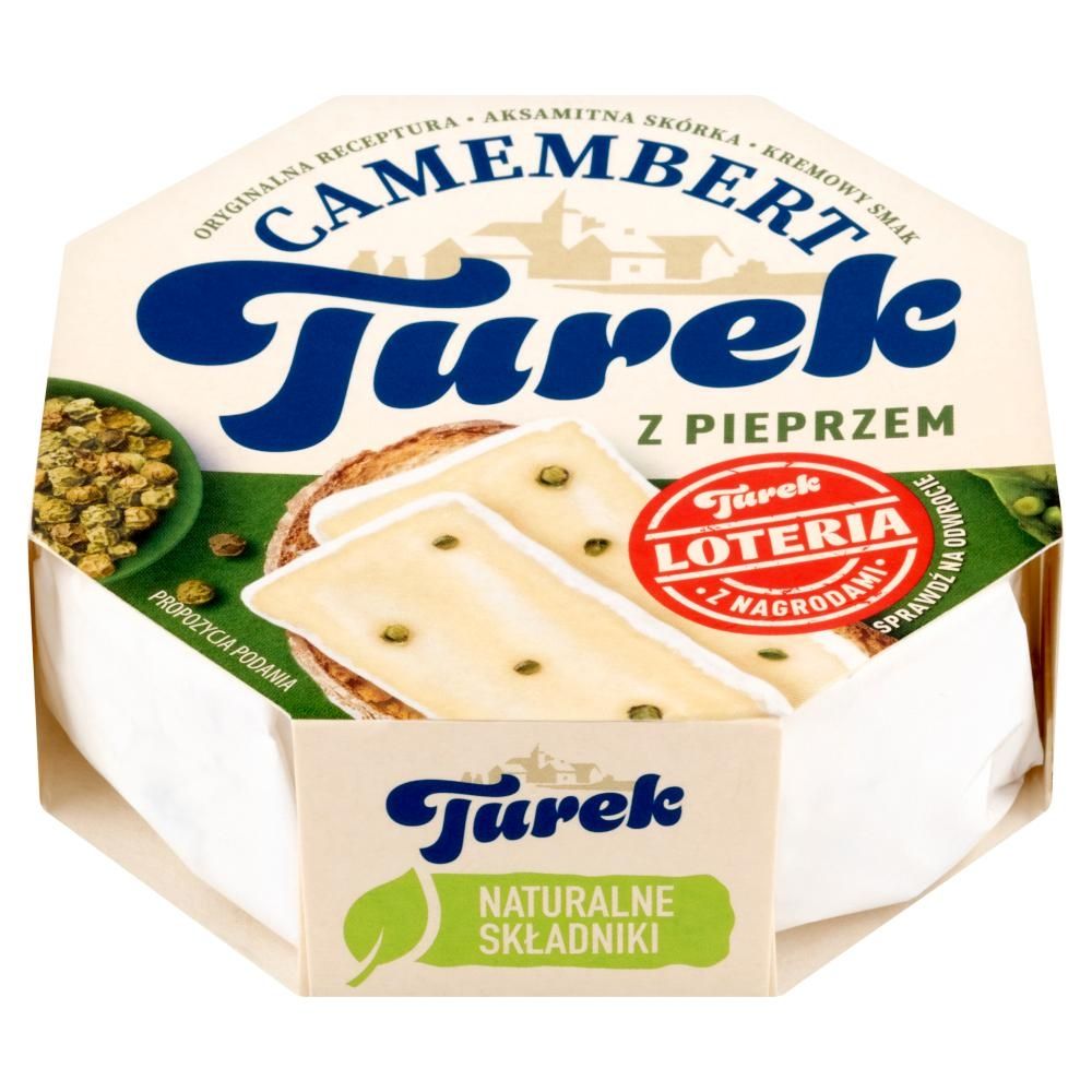 Turek Camembert z pieprzem 120 g