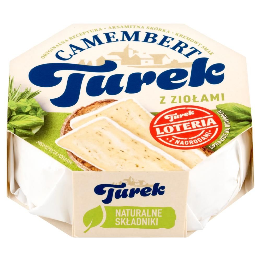 Turek Camembert z ziołami 120 g