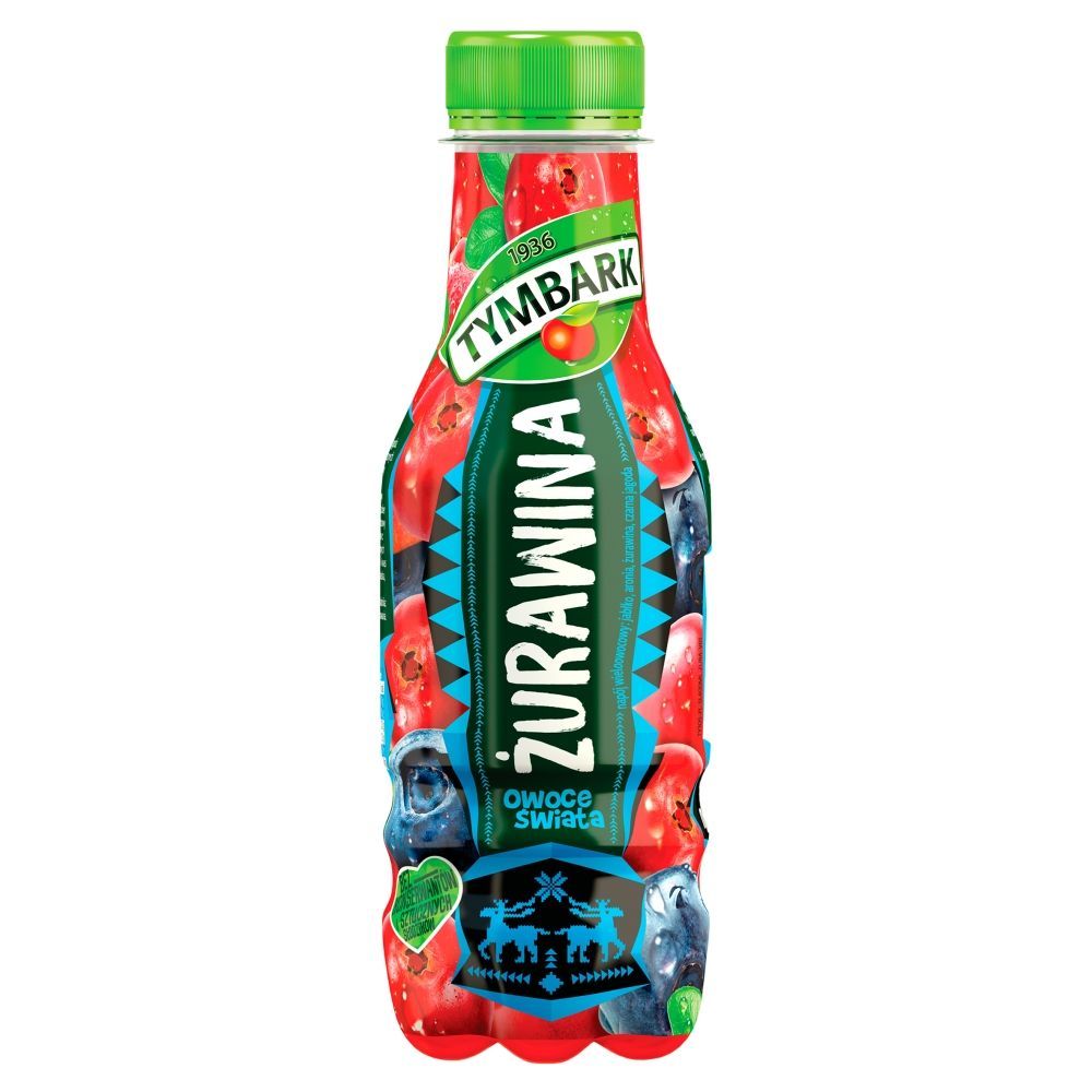 Tymbark Owoce Świata Żurawina Napój wieloowocowy 400 ml