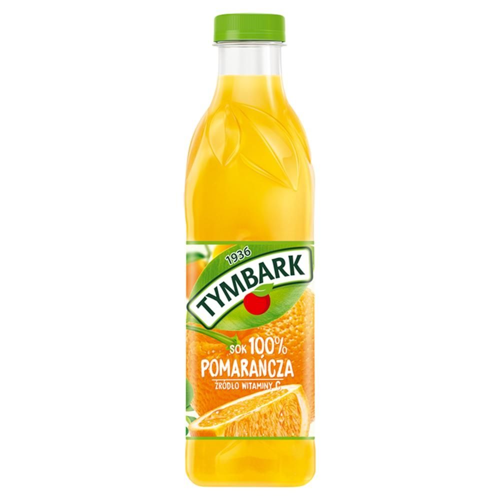 Tymbark Sok 100 % pomarańcza 1 l