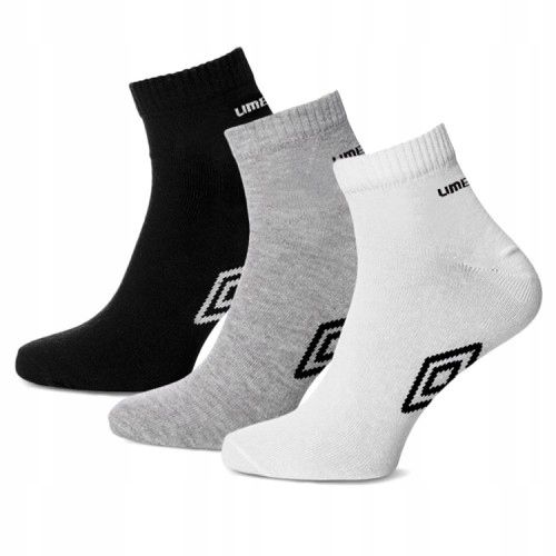 UMBRO Skarpety damskie 3 pak 3 kolory rozmiar 35/38
